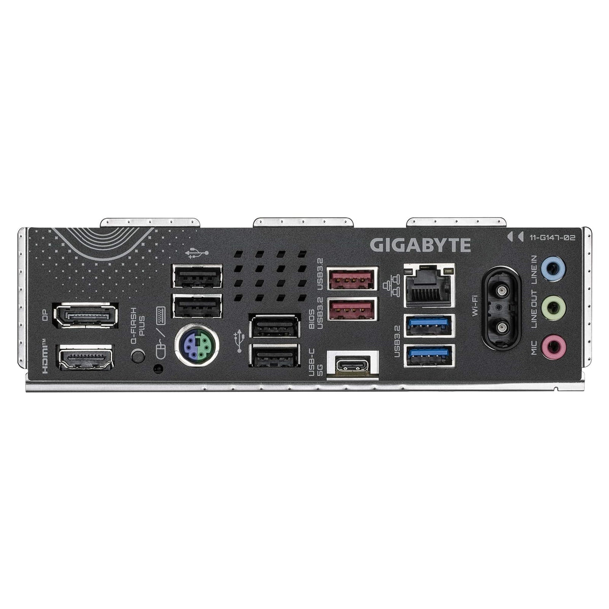 Gigabyte B850 EAGLE WIFI6E AMD AM5 Socket Motherboard, ATX, 4x DDR5 Slots, 3x M.2 Sockets, Fitted I/O Shield, GbE LAN, Wi-Fi 6E, 1x DisplayPort / 1x HDMI Port