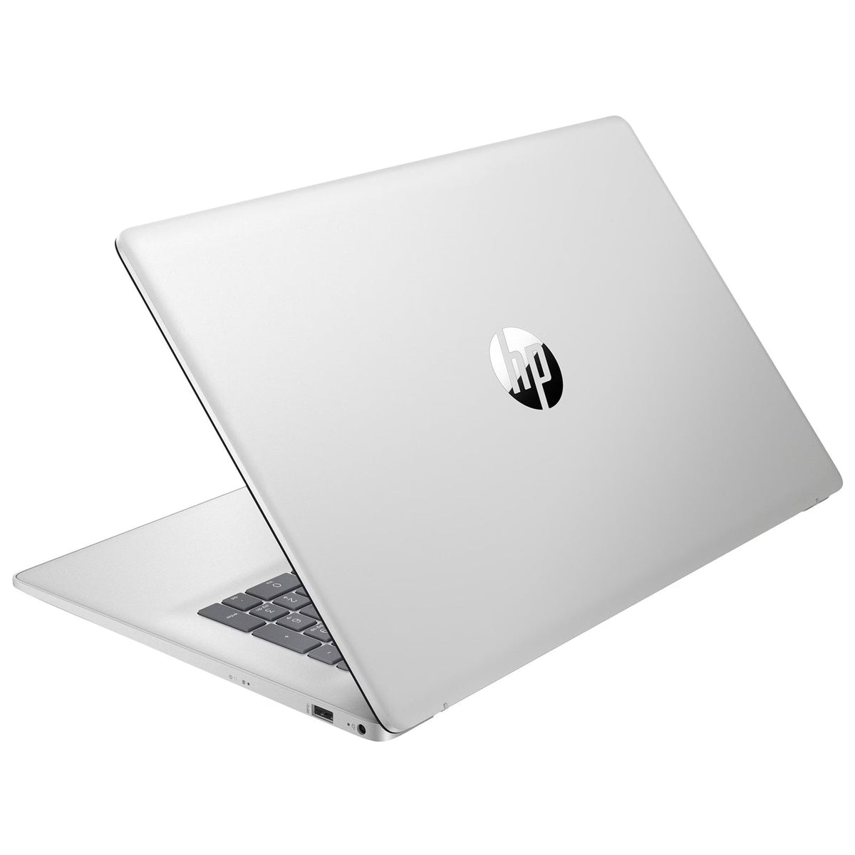 HP 17-cp2008na Laptop, 17.3 Inch Full HD Screen, AMD Ryzen 5-7520U Processor, 8GB DDR5 RAM, 512GB SSD, Radeon Graphics, Windows 11 Home
