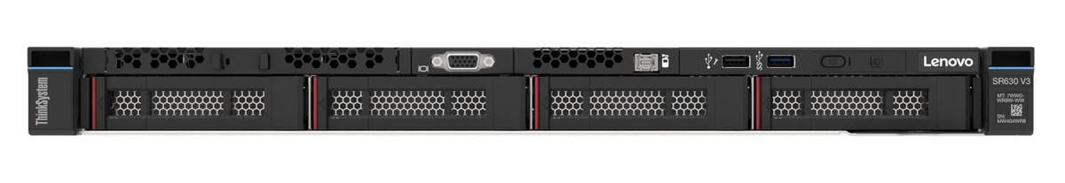 Lenovo 1x Intel Xeon Gold 6526Y, 1x 32GB 1Rx4, 940-8i 4GB, 4x 3.5" SAS; Open bay, 2x LP Gen4, 1x1100W Titanium