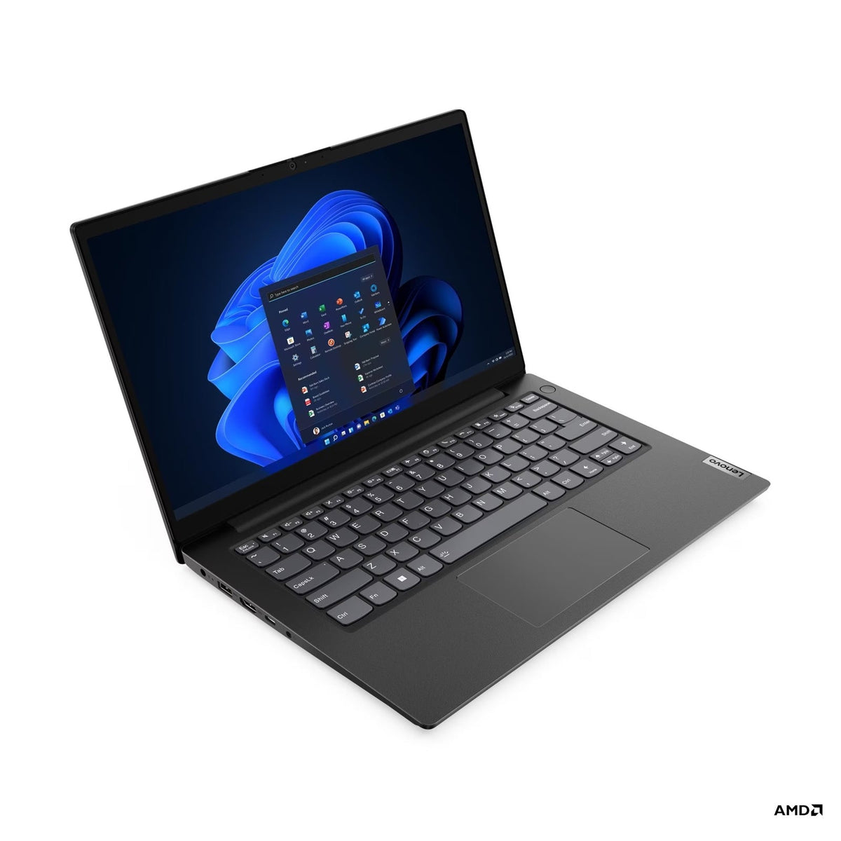 Lenovo V14 G4 83FG001AUK Laptop, 14 Inch Full HD 1080p Screen, AMD Ryzen 5 5500U, 8GB RAM, 512GB SSD, AMD Radeon Graphics, Windows 11 Home