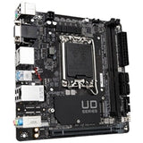 Gigabyte H610I Intel 1700 Socket Motherboard, Mini-ITX, 2x DDR5 Slots, 1x M.2 Socket, GbE LAN, 1x D-Sub / 2x DisplayPort / 1x HDMI Port