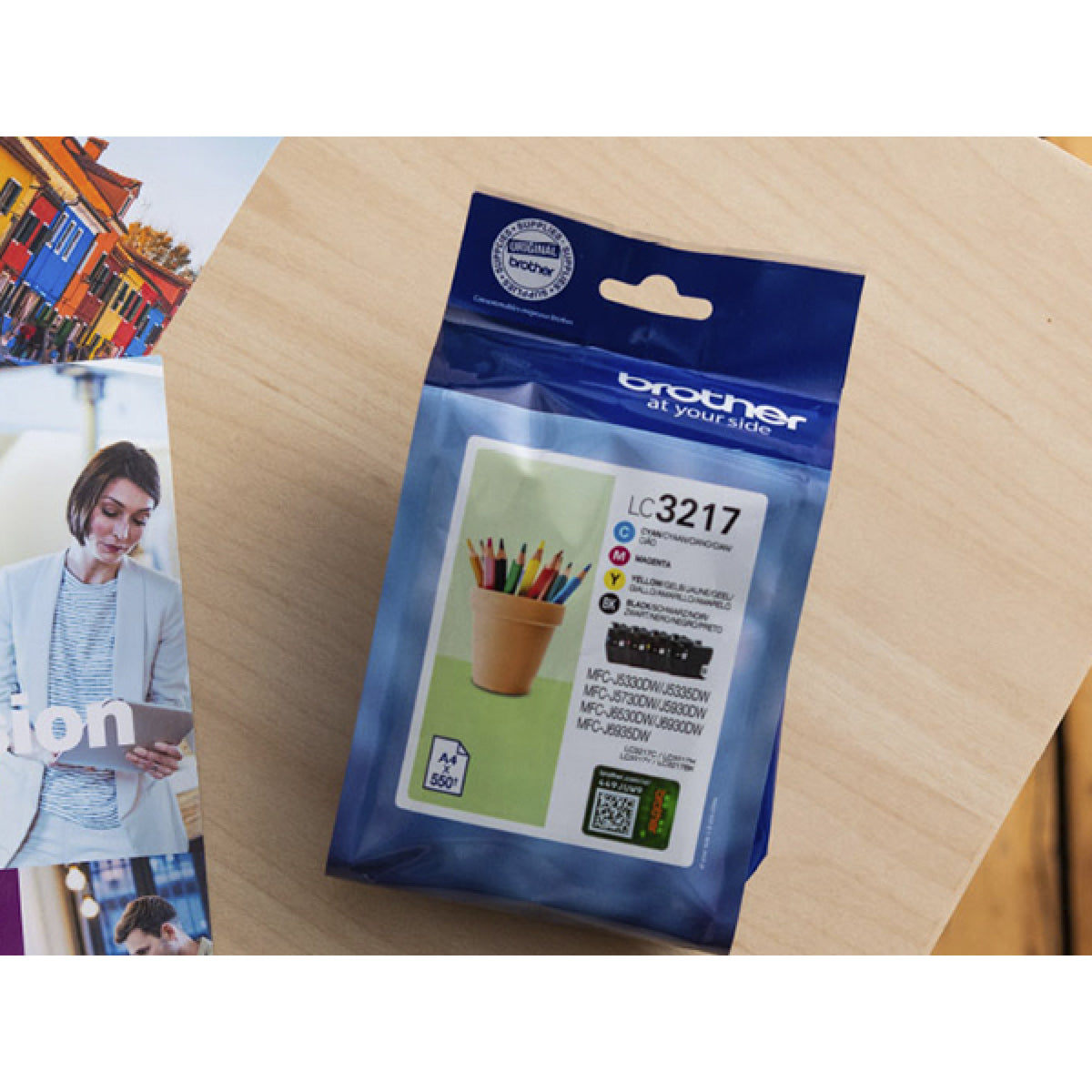 Brother LC3217VAL ink cartridge 4 pc(s) Original Black, Cyan, Magenta, Yellow