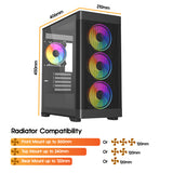 VIDA Zephyr V2 Tower Black