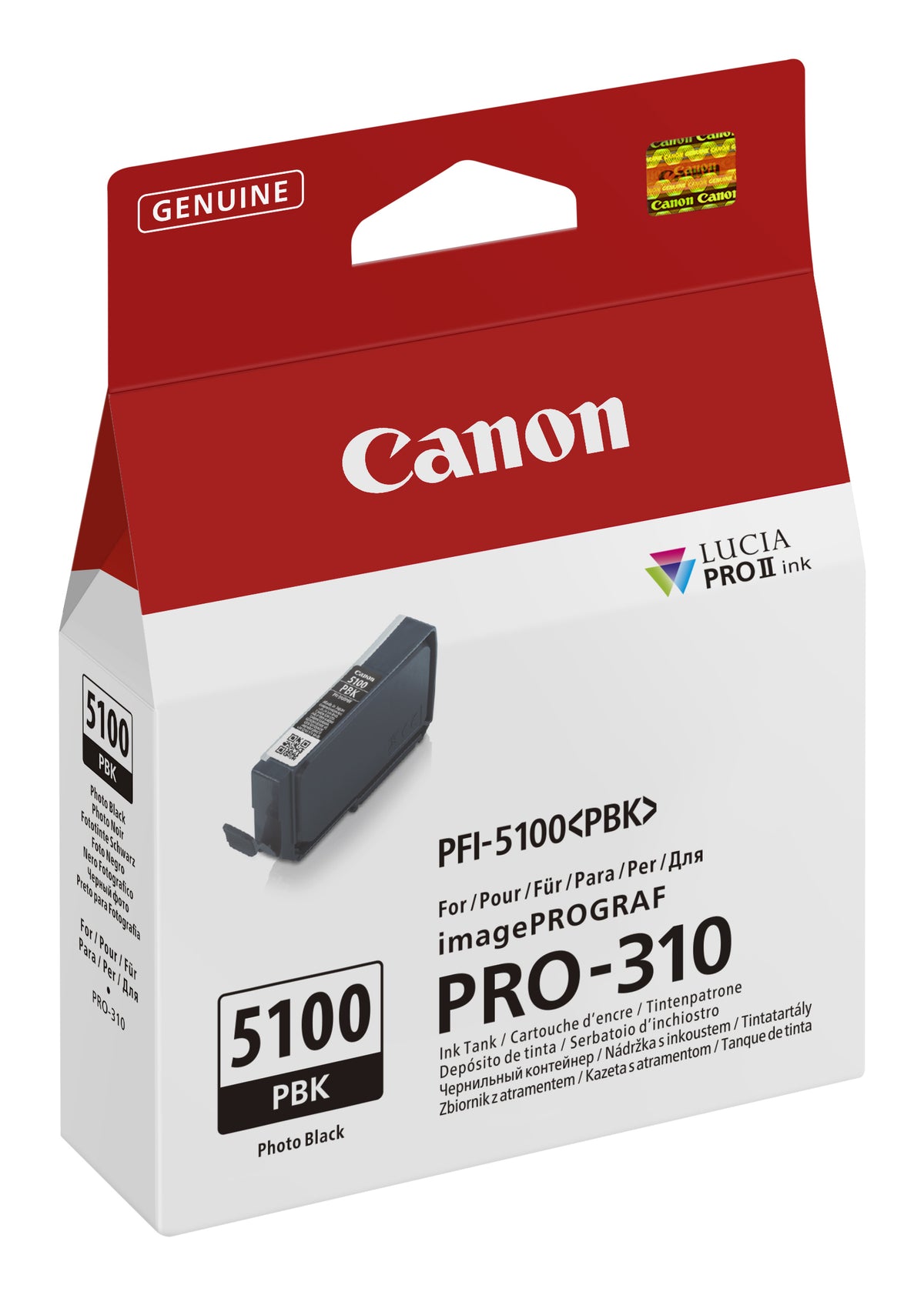 Canon PFI-5100 PBK ink cartridge 1 pc(s) Original Photo black