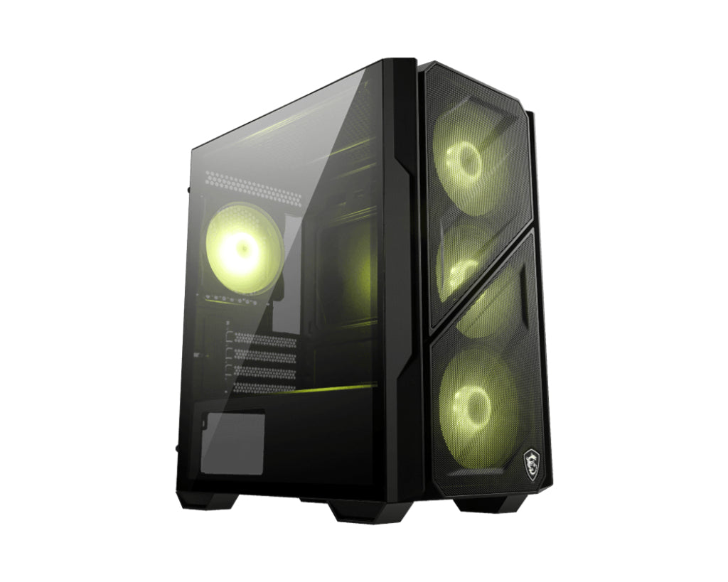 MSI MAG FORGE M110R AIRFLOW computer case Mini Tower Black