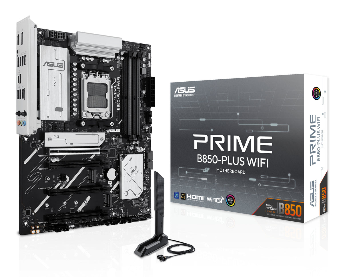ASUS PRIME B850-PLUS WIFI AMD B850 Socket AM5 ATX