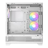 ANTEC CX700 Mid Tower Gaming Case, White, 270 Full-View Tempered Glass, 3 x 120 mm ARGB PWM Fans, 1 x USB 3.0 / 1 x USB Type-C, ATX, Micro ATX, ITX