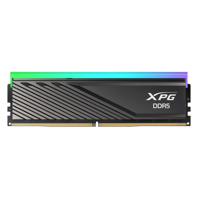 Adata LANCER RGB AX5U6000C3616G-SLABRBK DDR5 6000MHz, 16GB, (1 x 16GB) CL36-38-38, 1.35v, Retail, Black RGB System Memory