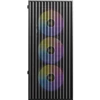 Antec AX27 RGB Elite Mid-Tower Gaming PC Case with Tempered Glass, Full Mesh Front Panel, 4 Pre-installed 120mm Fixed-RGB Fans, ATX/Micro-ATX/ITX Compatible, Black