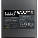 Antec HCG1200 PRO Platinum ATX 3.1 Power Supply - 1200W, Fully Modular, 80 PLUS Platinum Certified, Silent Fan, High-Performance Gaming PSU