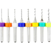 Juego de microbrocas de carburo de 0,1 mm a 1,0 mm