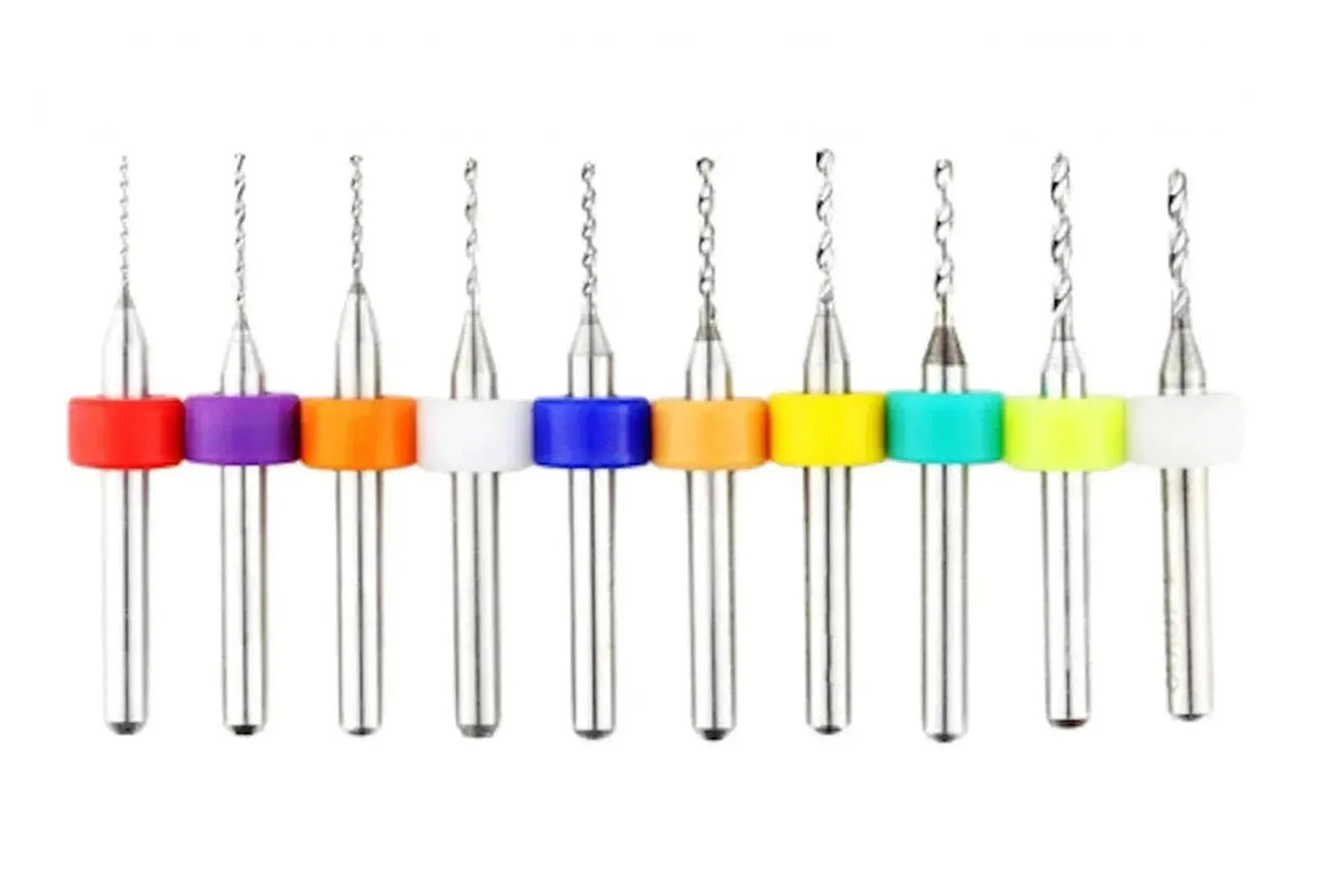 Juego de microbrocas de carburo de 0,1 mm a 1,0 mm