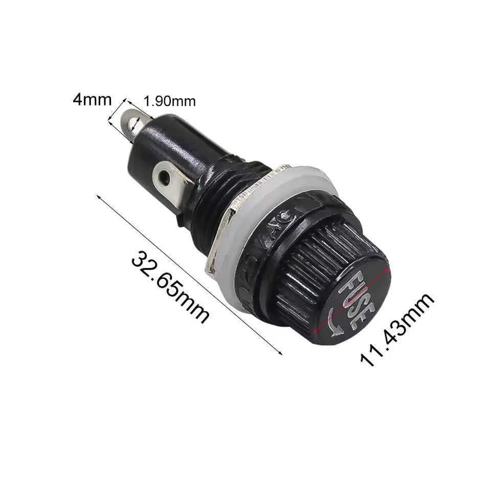 Portafusible 5x20 mm