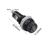 Portafusible 5x20 mm