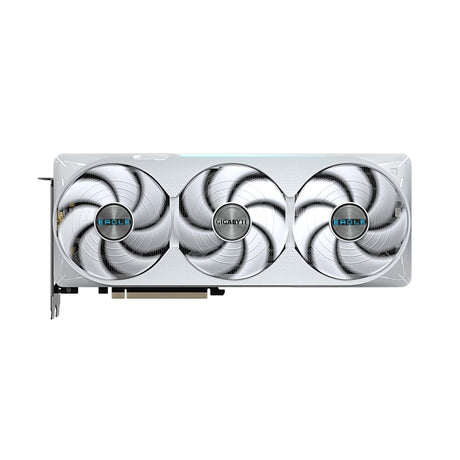 Gigabyte NVIDIA GeForce RTX 5070 Ti EAGLE OC ICE SFF 16GB GDDR7 Graphics Card, 8960 CUDA Cores, 2542 MHz Core Clock, Triple Fan, White, 3x DisplayPorts / 1x HDMI Port