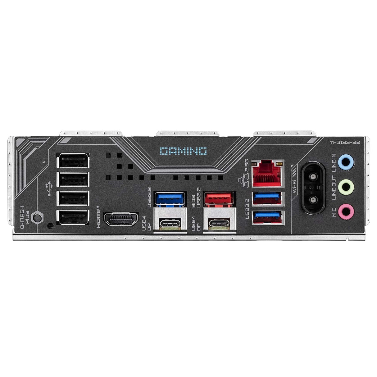 Gigabyte X870 GAMING WIFI6 AMD AM5 Socket Motherboard, ATX, 4x DDR5 Slots, 3x M.2 Sockets, Fitted I/O Shield, 2.5GbE LAN, Wi-Fi 6, 1x HDMI Port / 1x USB-C (USB4)