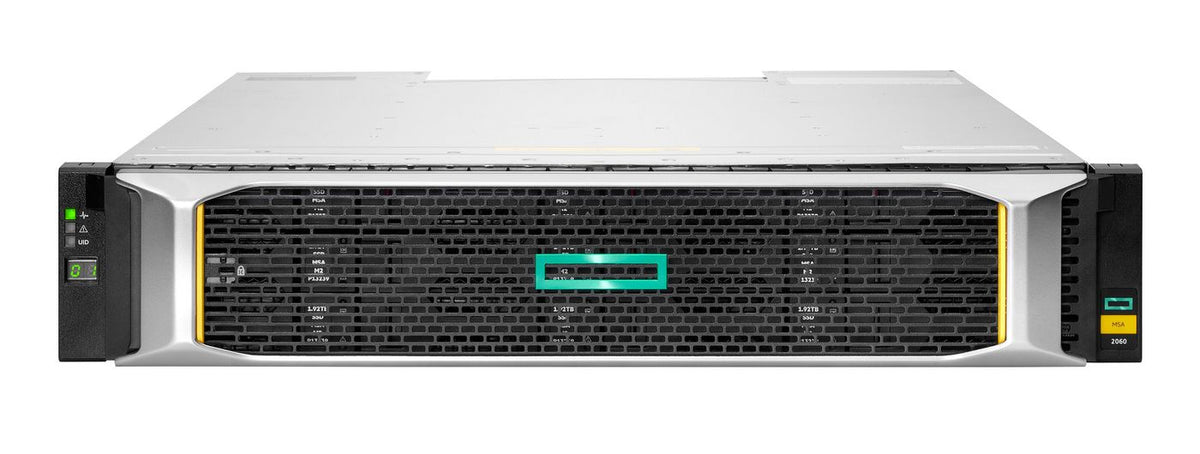 Hewlett Packard Enterprise MSA 2060 LFF 2x10/25GbE iSCSI 4-port Controller Storage Array