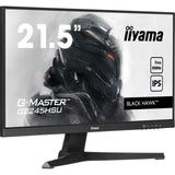 iiyama G-MASTER G2245HSU-B2 22 inch IPS Gaming Monitor, Full HD, 1ms, HDMI, DisplayPort, USB Hub, Freesync, 100Hz, Speakers, Black, Internal PSU, VESA