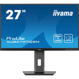 iiyama ProLite XUB2797QSN-B2 27" QHD IPS technology panel with USB-C dock and RJ45 (LAN), 1ms, USB Hubx4, HDMI, DisplayPort, Freesync, 100Hz, Speakers, Black, ACR, Internal PSU, VESA